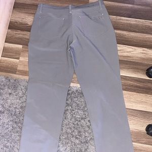 FOOTJOY MENS LONG SLACKS/PANTS GREY